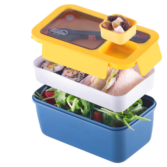 Tarlini | Blue Bento box   Premium Bento Lunch Box with Compartments