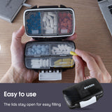 Travel Pill Organizer   Moisture Proof Pill Holder Daily Medicine