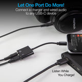 Naztech USB-C & 3.5mm Audio + Charge Adapter (15163-HYP)