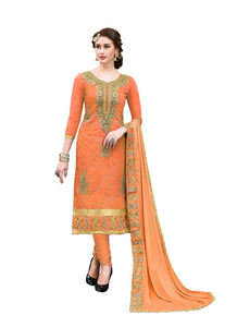 Generic Women's Chanderi Cotton Salwar Material