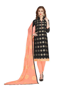 Generic Women's Banarasi Jacquard Salwar Material