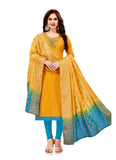 Generic Women's Slub Cotton Salwar Material