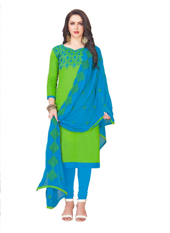 Generic Women's Glaze Cotton Salwar Material