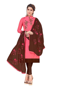 Generic Women's Modal Silk Salwar Material (Light