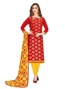 Generic Women's Banarasi Jacquard Salwar Material