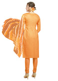 Generic Women's Cotton Salwar Material (Oranage,