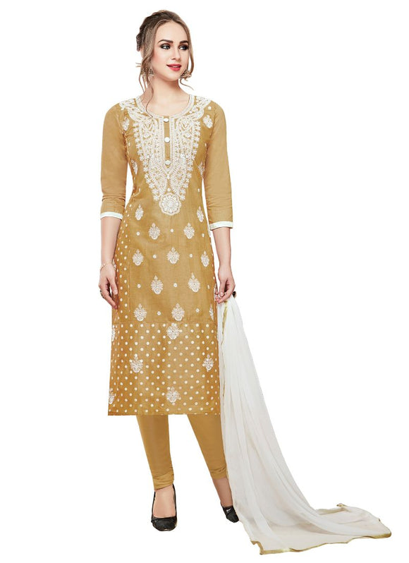 Generic Women's Cotton Salwar Material (Light