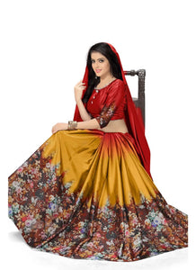 Generic Women's Handloom Cotton Soft Silk Saree