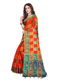 Generic Women's Kanjivaram Silk Saree with Blouse