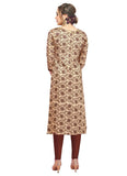 Generic Women's Cotton Salwar Material (Brown,