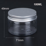 1pc 30 250ml Aluminum Cap Cosmetic Storage Tin Pot