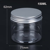 1pc 30 250ml Aluminum Cap Cosmetic Storage Tin Pot