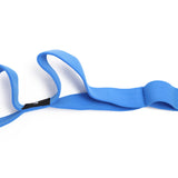 Elastic Yoga Straps With 10 Loops - Blue