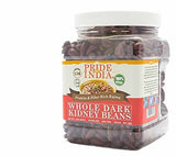 Indian Whole Dark Kidney Beans - Protein & Fiber Rich Rajma Jar