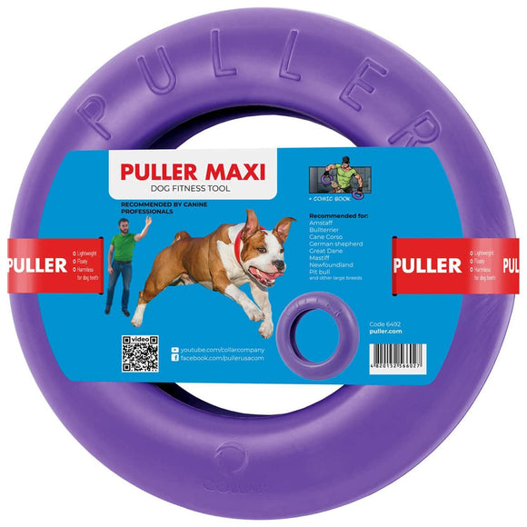 Puller Outdoor Dog Ring Toys   Dog Fetch Toy & Tug of War Dog Toy for