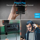 Naztech USB-C & 3.5mm Audio + Charge Adapter (15163-HYP)