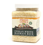 Extra Long Indian White Basmati Rice - Naturally Aged Aromatic Grain