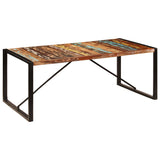 Dining Table 86.6"x39.4"x29.5" Solid Mango Wood