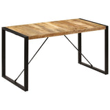 Dining Table 86.6"x39.4"x29.5" Solid Mango Wood