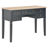 Writing Desk White 43.1"x17.7"x30.5" Wood