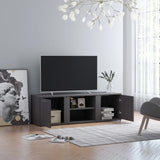 TV Cabinet White 47.2"x13.4"x14.6" Chipboard