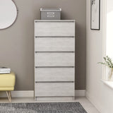 Drawer Sideboard White 23.6"x13.7"x47.6" Chipboard