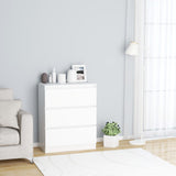 Sideboard White 23.6"x13.8"x29.9" Chipboard