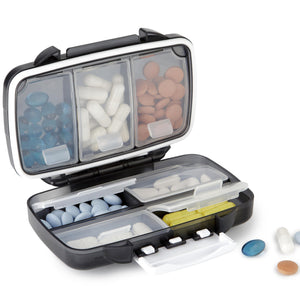 Travel Pill Organizer   Moisture Proof Pill Holder Daily Medicine