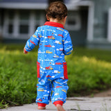 Automobile Cars Trucks Long Sleeve Baby/Toddler Boys Romper Toddler