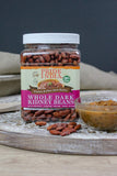 Indian Whole Dark Kidney Beans - Protein & Fiber Rich Rajma Jar