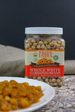 Indian Whole White Garbanzo Beans 10mm - Protein & Fiber Rich Kabuli