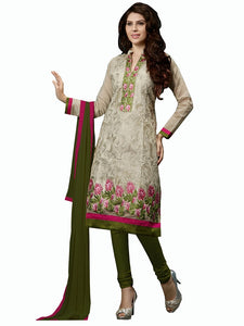 Women's Women's Chanderi Embroidered Dress