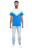 CHEVRON COLORBLOCK  TSHIRT