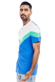 CHEVRON COLORBLOCK  TSHIRT