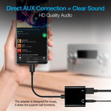 Naztech USB-C & 3.5mm Audio + Charge Adapter (15163-HYP)