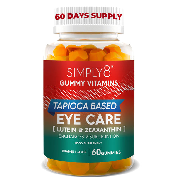 Zeaxanthin and Lutein Eye Care Vitamins for Adults and Kids | Gummy