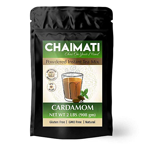 ChaiMati - Cardamom Chai Latte - Powdered Instant - 2 lbs Jar