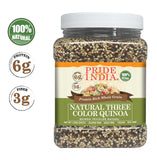 Three Color Quinoa - Protein Rich Whole Grain Jar