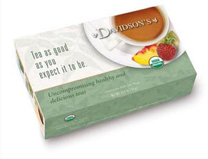 Davidson Organic Tea 235 Rooibos Spiced Chai Tea- Box of 100 Tea Bags