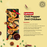 Pride of India Lemon Chili Pepper 2.3 oz (65 gm) w/ Convenient Dual Sifter Cap Spicy Citrusy Taste | Used for Grilling Sauteing Dressing Marinades | Vegan Gluten Free by