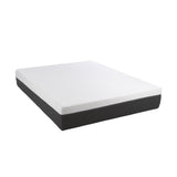 12" Copper Gel Cooling Memory Foam Mattress with Edge Support and Air Grid Base Twin Long