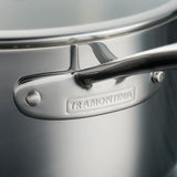 Tri-Ply Clad 4 Qt Covered Stainless Steel Sauce Pan