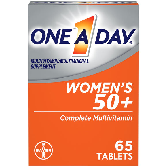 One A Day Women's 50+ Multivitamin Tablets for Women;  65 Count