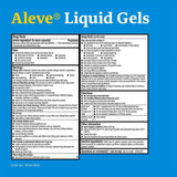 Aleve Liquid Gels Naproxen Sodium Pain Reliever, 50 Count