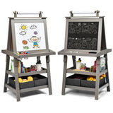 3-in-1 Double-Sided Storage Art Easel