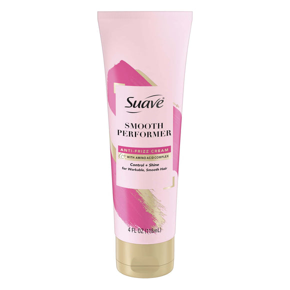 Suave Smooth Performer Frizz Control Shine Enhancing Hair Styling Cream;  4 fl oz