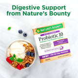 Nature's Bounty Probiotic Gummies;  Digestive Health;  Multi-Flavored;  60 Count