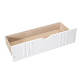 Twin Size Daybed Wood Bed with Two Drawers,White(OLD SKU:LP000057AAK)