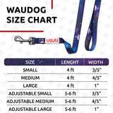 WAUDOG Nylon Dog Leash for Small Dogs and Medium Dogs 4 Ft   Strong