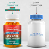 Zeaxanthin and Lutein Eye Care Vitamins for Adults and Kids | Gummy